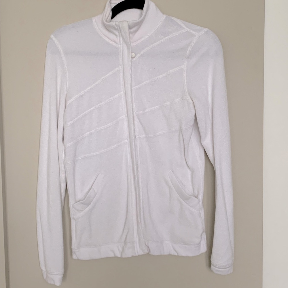 Lululemon terry cloth zip up